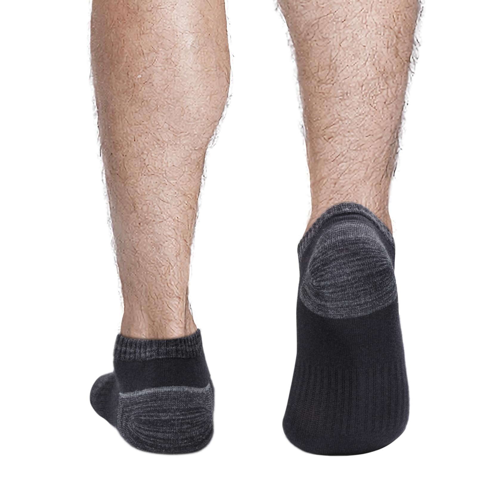 Breathable Anti-Odor Bamboo Ankle Socks for Men - Thin Everyday Casual Work & Athletic Low Cut Socks - Perfect for Running, Gym, Office & Daily Wear