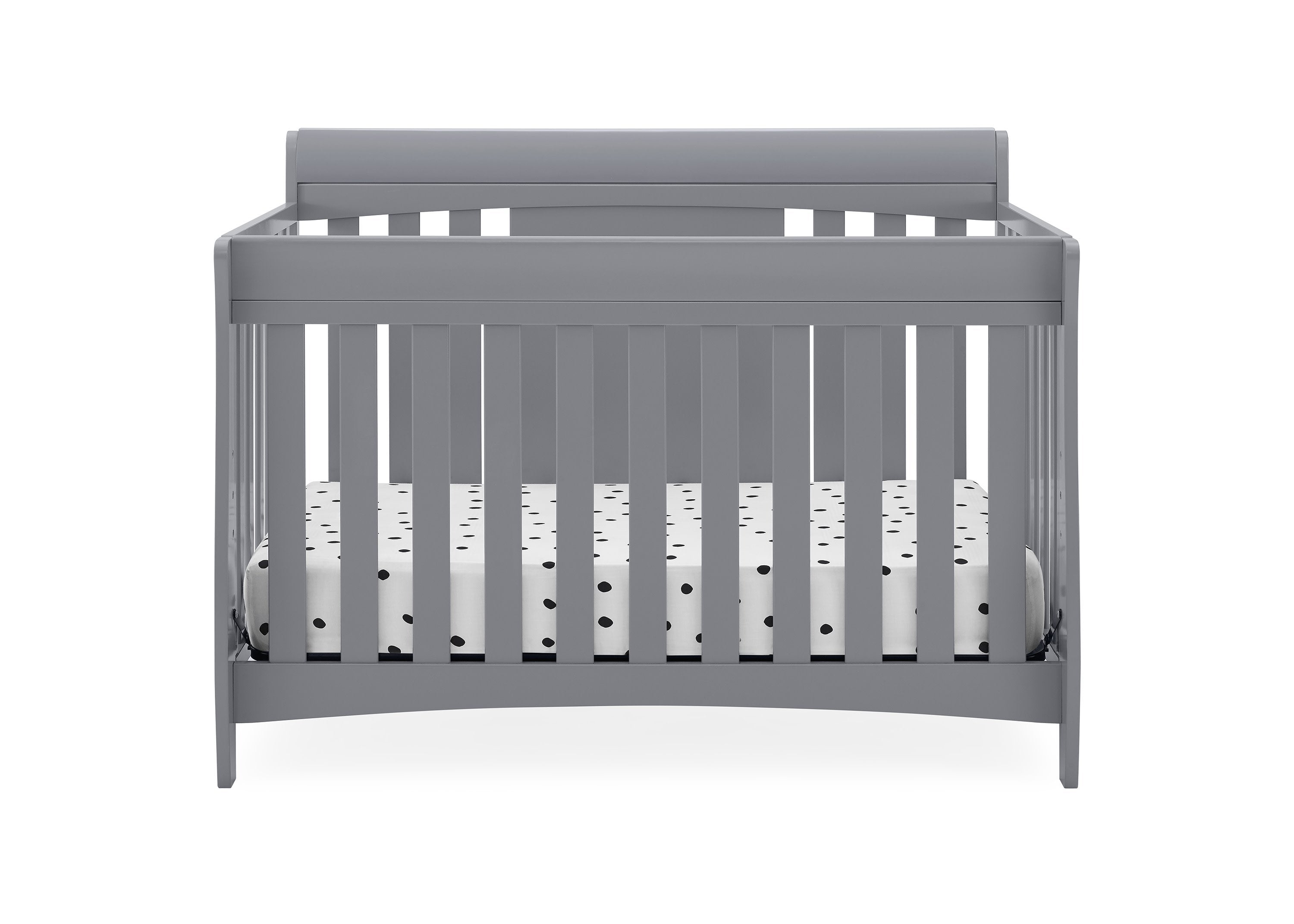 Richmond 6-in-1 Convertible Baby Crib to Toddler Bed with Adjustable Height - Safe Nursery Furniture for Newborns & Kids - Perfect for Bedrooms, Daycares & Nurseries