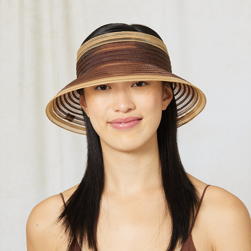 Kayla Women's Casual Dress in Chocolate & Camel Colors - Perfect for Office, Date Night & Summer Outings