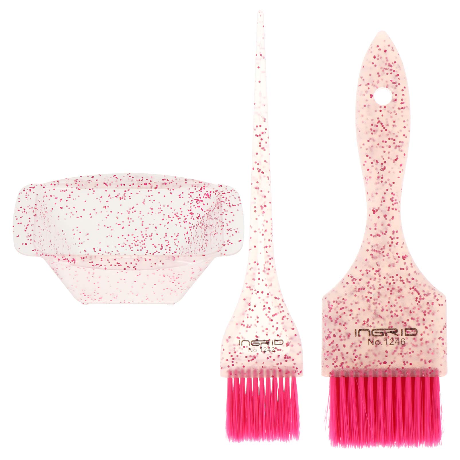 Lurrose Hair Dye Kit - Professional Coloring Brush & Bowl Set for Home Use