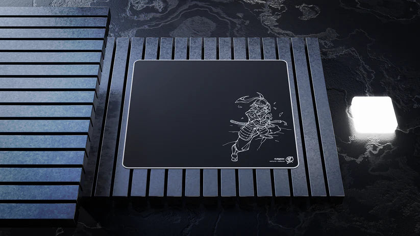 Kurosun Samurai Gaming Mousepad - Large Extended Non-Slip Rubber Base - Perfect for PC, Laptop, Office & Esports Gaming Setup