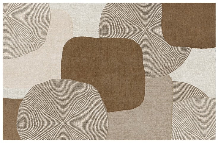Abstract Geometric Contemporary Modern Rugs - Extra Large Area Rugs for Living Room & Bedroom Decor - Perfect for Bohemian Home, Office or Dorm Room