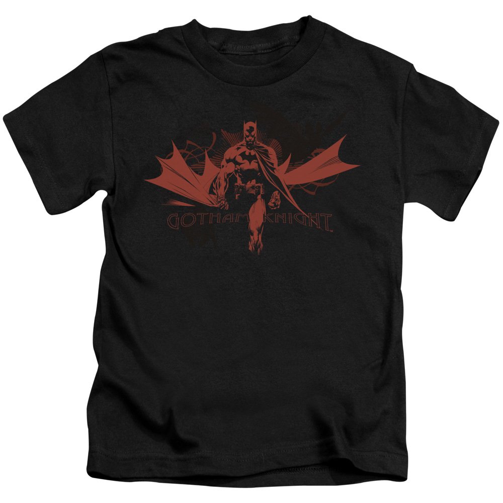 Batman Gotham Knight Unisex Youth T-Shirt for Kids - Superhero Graphic Tee for Boys & Girls - Perfect for Halloween, Cosplay & Everyday Wear