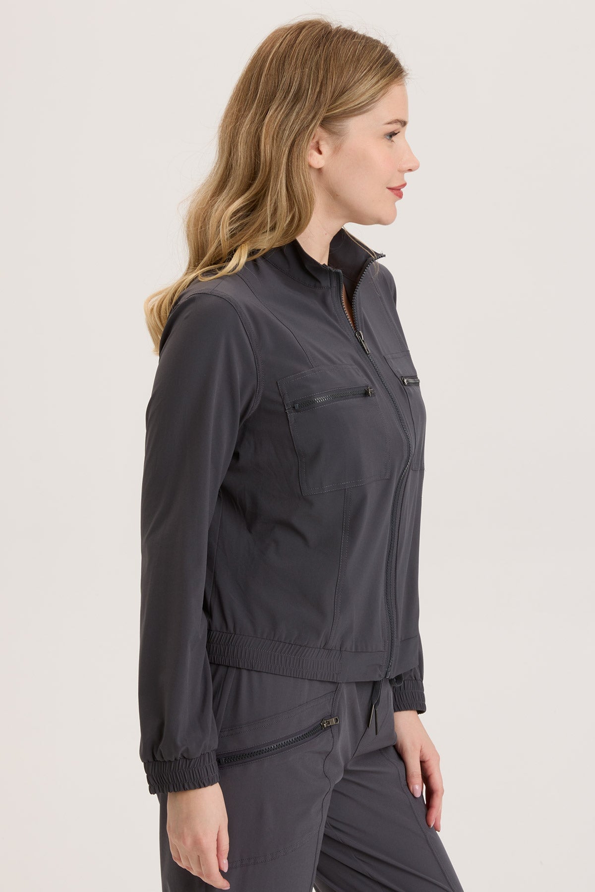Active Quinn Bomber Jacket - Lightweight Waterproof Windbreaker for Men & Women | Perfect for Outdoor Sports, Hiking & Travel