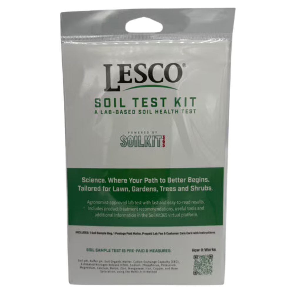 Lesco SOILKIT LESCO SoilKit365 - Professional Soil Testing Kit for Lawn & Garden Care | Accurate pH & Nutrient Analysis for Healthy Plants | Perfect for Home Gardeners, Farmers & Landscapers