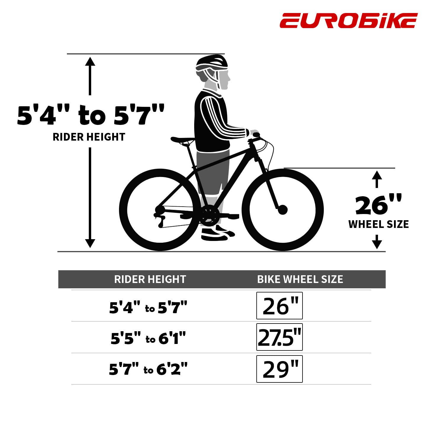 EUROBIKE Folding Mountain Bike for Adults - 26/27.5 Inch TSM G4/G7 Bicycle with Dual Disc Brakes | Commuting, Travel & Outdoor Adventures