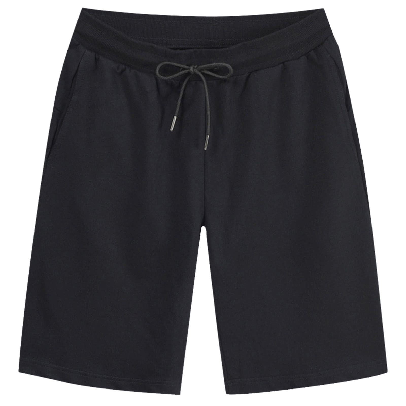 Men's Running Shorts - Solid Color Athletic Shorts with Drawstring for Jogging, Gym & Workout | Lightweight & Breathable for Sports & Fitness Training