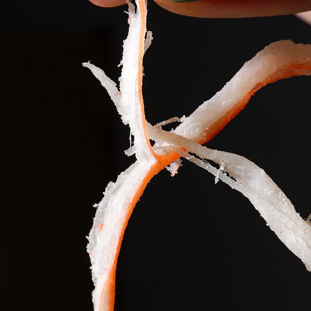 Premium Wild-Caught Dried Shredded Squid Strips (32 oz) - Natural, Organic, No Additives - Perfect for Snacking, Asian Cooking, and Seafood Recipes