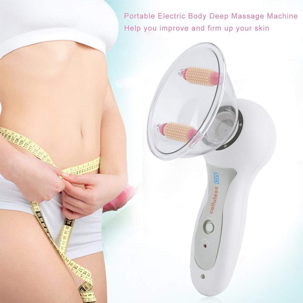 LonME Electric Vacuum Cupping Therapy Device - Anti-Cellulite Massager & Body Sculpting Roller for Lymphatic Drainage & Muscle Recovery | Home Spa & Post-Workout Recovery Solution
