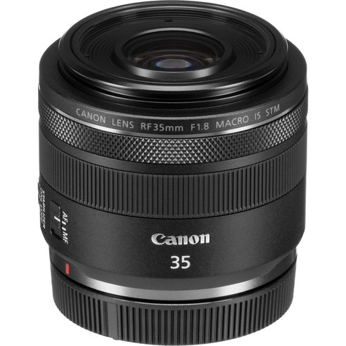 Canon RF 35mm f/1.8 IS Macro STM Lens - Wide Aperture Prime Lens for Full Frame Mirrorless Cameras | Perfect for Portrait, Street & Low Light Photography | Macro Shooting & Video Recording