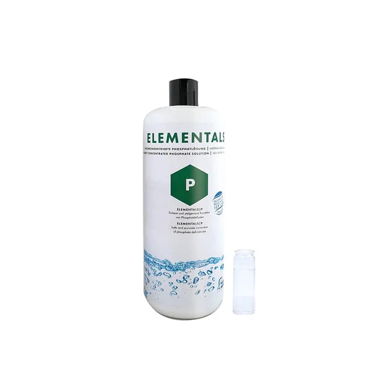 Fauna Marin ELEMENTALS P Phosphate - Premium Aquarium Phosphate Supplement for Coral Growth and Water Clarity | Ideal for Saltwater Reef Tanks and Marine Aquariums