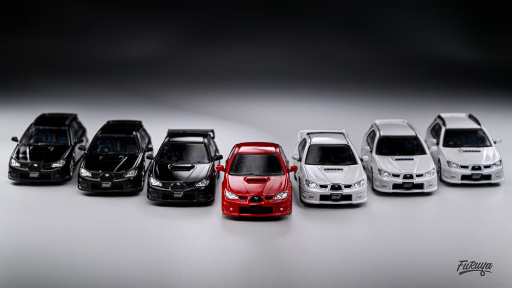 1:64 Subaru Impreza WRX STi GD/GG 9th Scale Diecast Model Car - Collectible Miniature Toy for Hobbyists & Car Enthusiasts - Perfect for Display, Gifts, and Racing Scenes