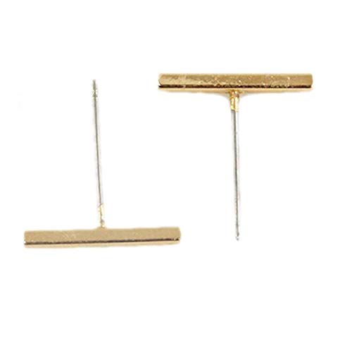 Stylish Geometric Bar Hoop Earrings for Women - Punk Fashion Drop Earrings Set of 2 Pairs | Perfect for Parties, Date Nights & Everyday Wear