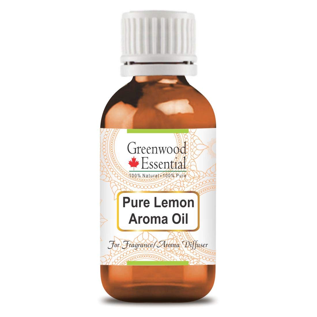 Pure Lemon Essential Oil - 100% Natural Therapeutic Grade for Aromatherapy (42oz/1250ml) - Perfect for Diffusers, Massage, Relaxation & Home Fragrance