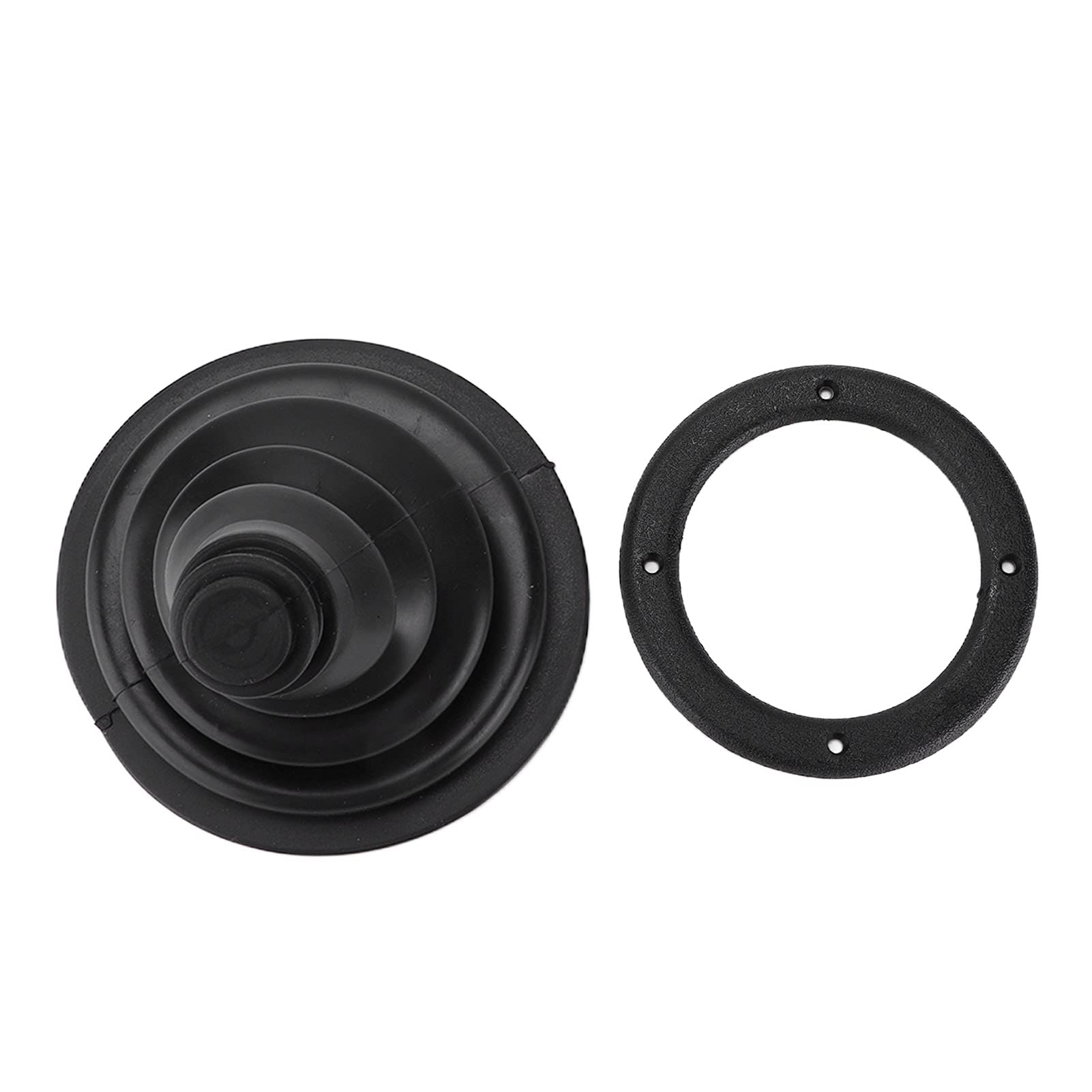 Shift Cable Bellows Kit - Black Rubber & Plastic Protective Boot for Marine Steering, Cars, Boats & Yachts | Durable Shift Cable Cover for Smooth Gear Shifting in Harsh Conditions