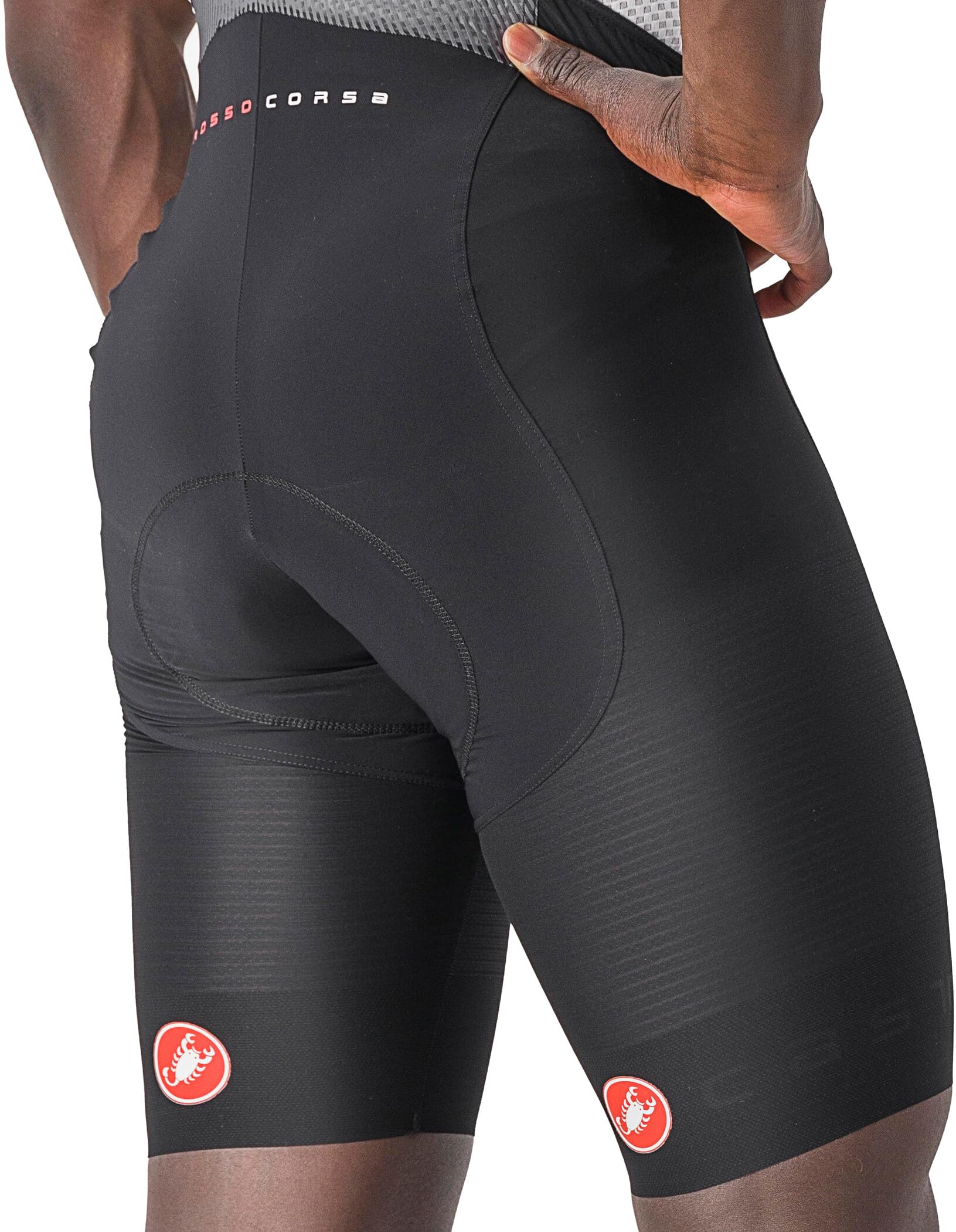 CASTELLI Men's Bermuda Shorts - Comfortable & Breathable Cycling Shorts for Men | Perfect for Biking, Hiking & Outdoor Activities