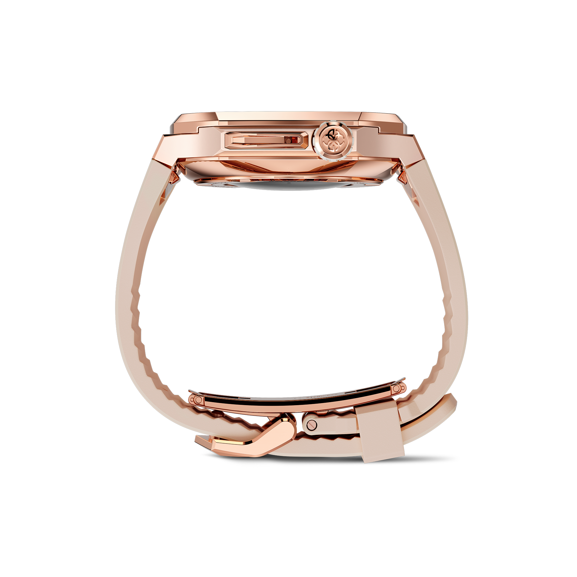 Apple Watch Case for Series 7/8/SE, Rose Gold MD - Slim Protective Cover with Scratch Resistance | Perfect for Workouts, Outdoor Activities & Everyday Use