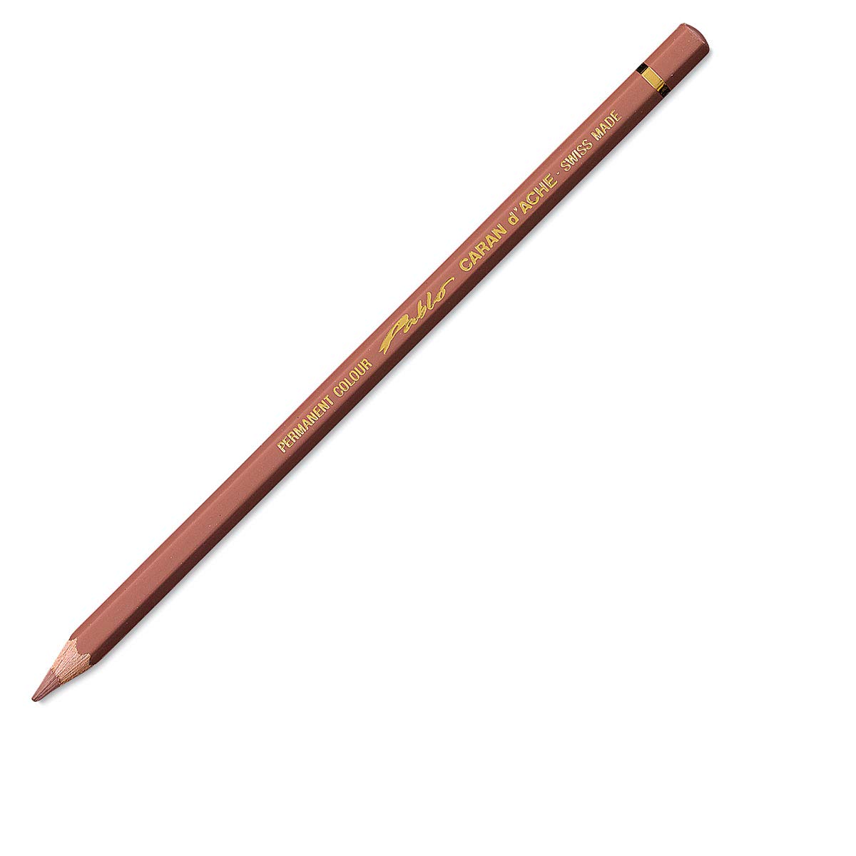 Caran d'Ache Pablo Colored Pencil - Brownish Orange (666.043) | Professional Artist Drawing Pencils for Sketching, Coloring & Illustration | Perfect for Art Projects, Adult Coloring Books & Fine Art