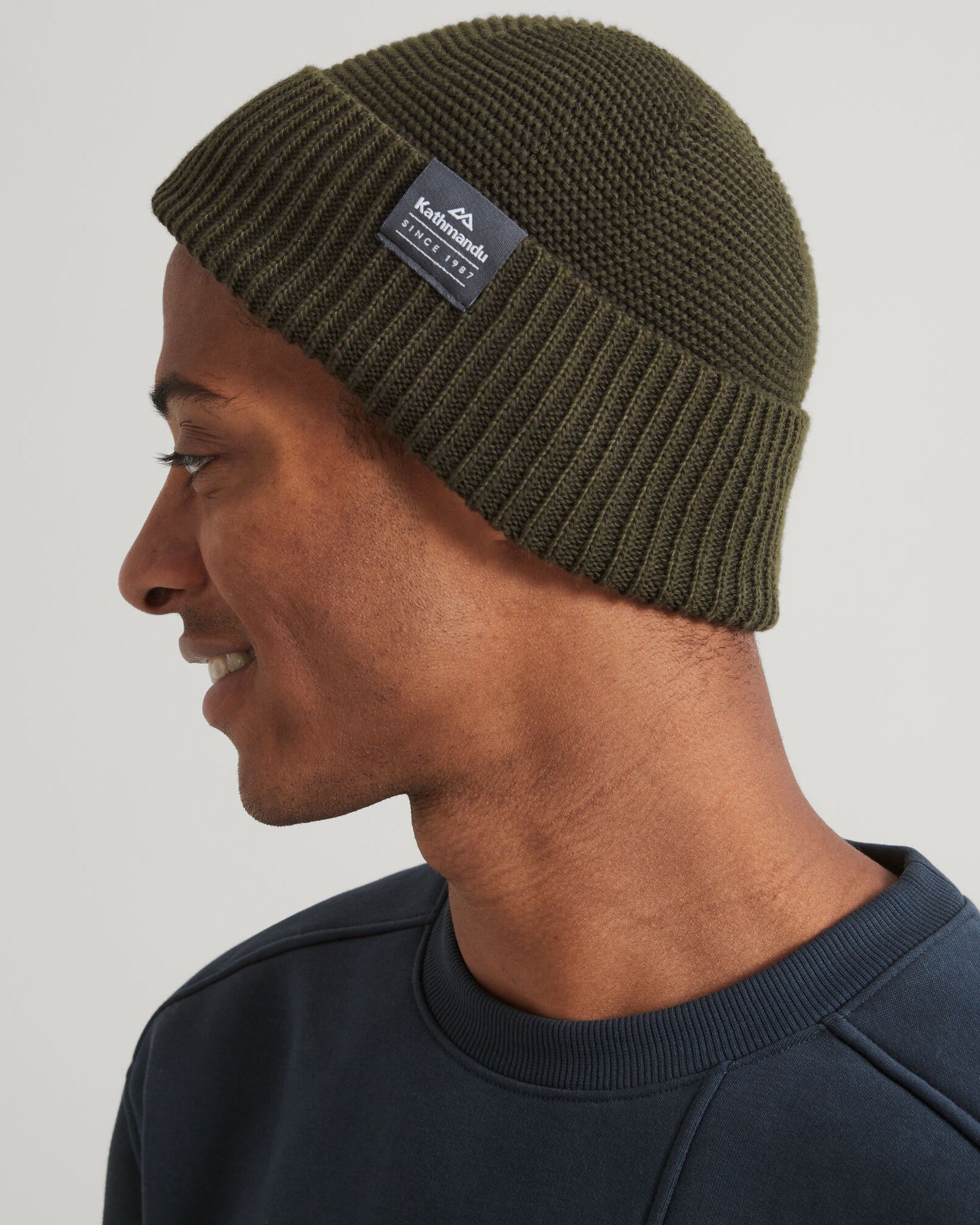 Federate Beanie Thyme - Warm Winter Knit Hat for Men & Women - Cozy Unisex Beanie for Outdoor Activities, Skiing, and Casual Wear