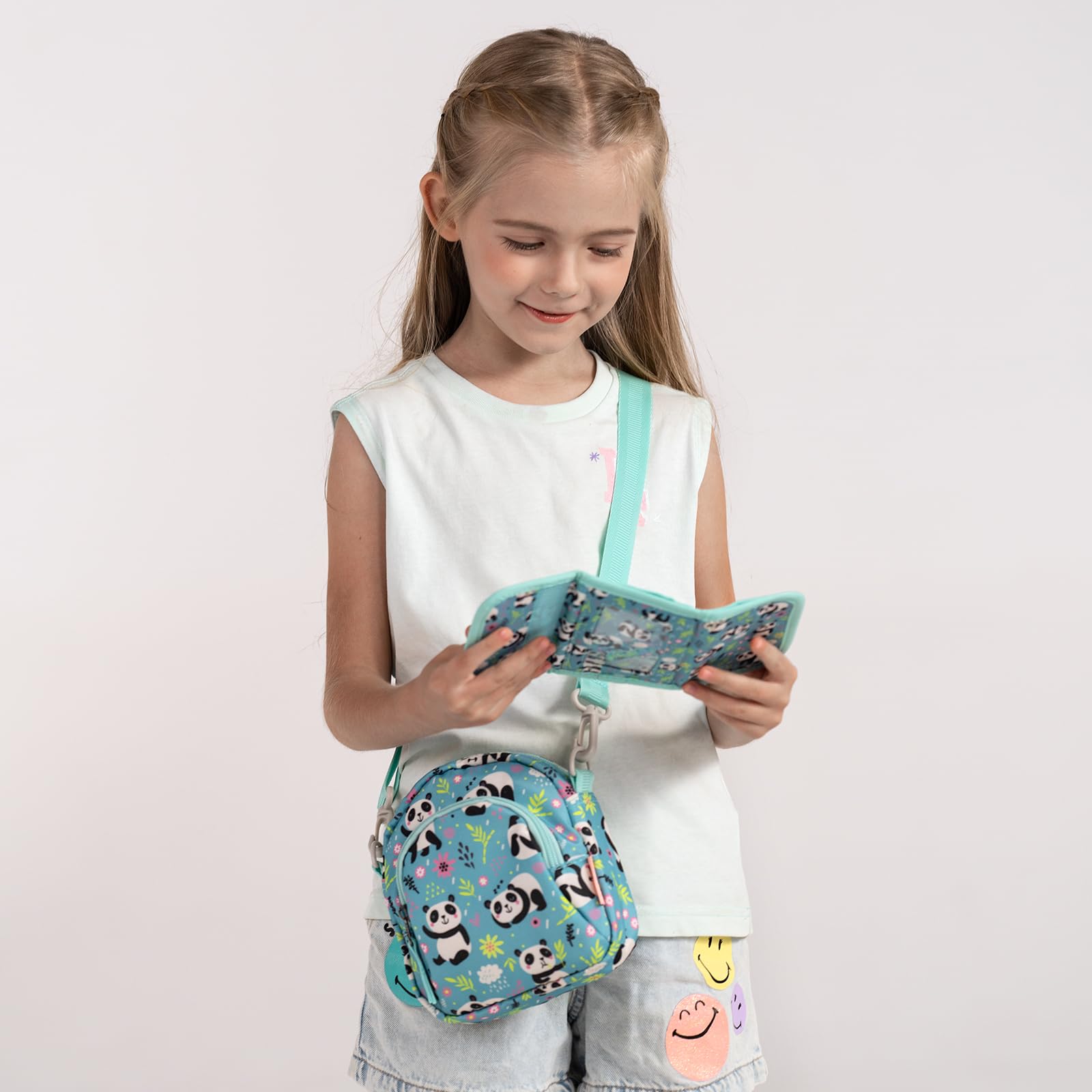 Choco Mocha Crossbody Purse for Girls Ages 2-8 | Cute Kids Shoulder Bag for Toddlers & Little Girls | Perfect for School, Birthday Gifts & Daily Outings
