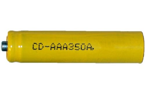 48-Pack AAA 350mAh NiCd Rechargeable Batteries for Solar Lights - Long Lasting Power for Outdoor Solar Lighting, Garden Decor & Emergency Backup
