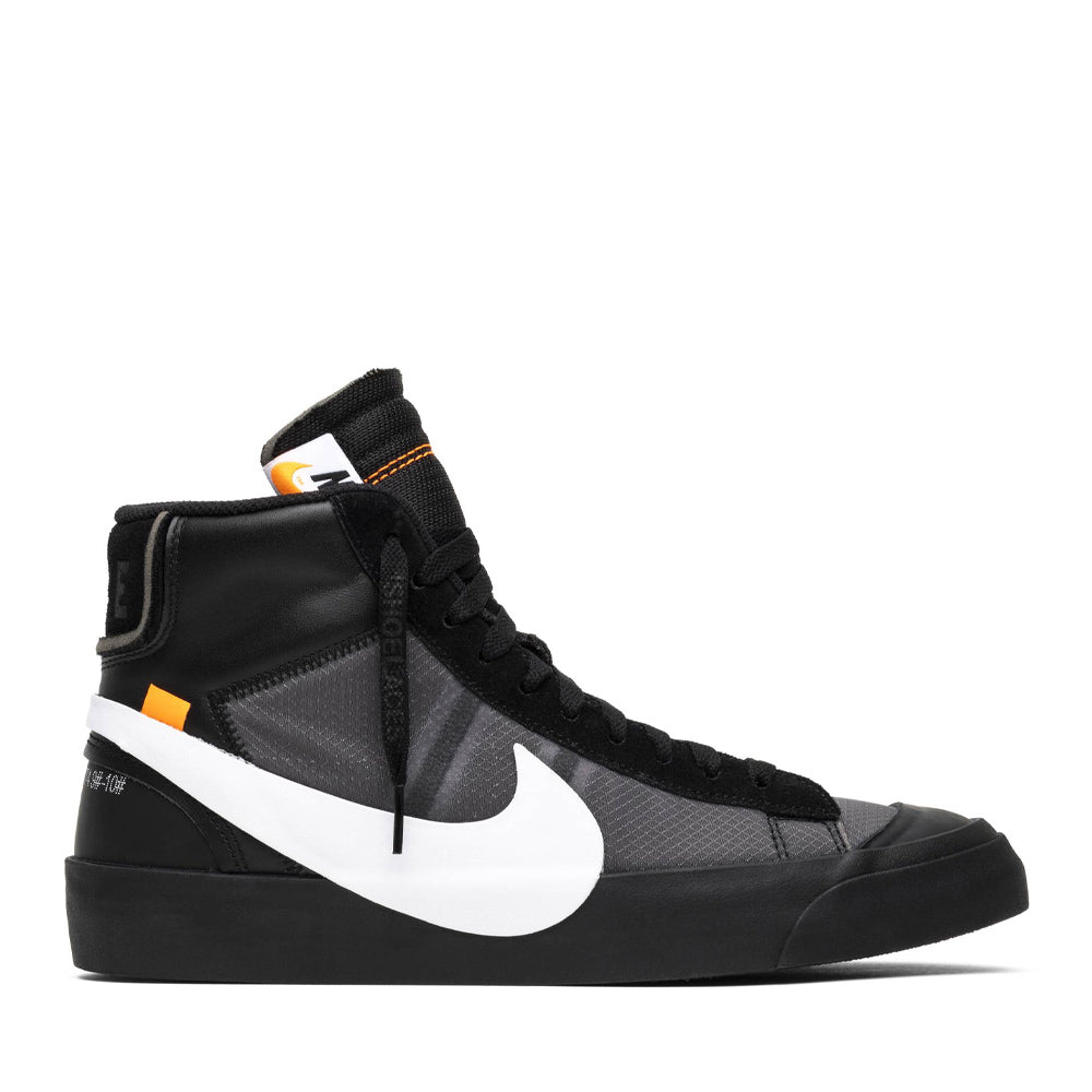 Nike x Off-White Grim Reaper Black Blazer Sneakers - Limited Edition High-Top Basketball Shoes for Men & Women | Perfect for Streetwear, Sneaker Collecting, and Urban Fashion