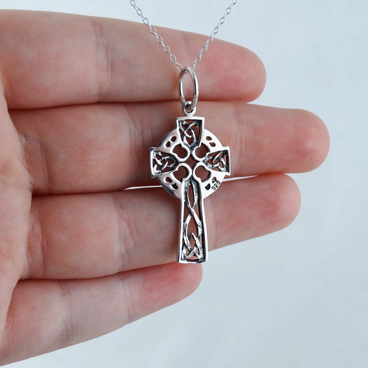 Celtic Style Sterling Silver Necklaces for Women - Elegant & Durable Jewelry - Perfect for Weddings, Parties & Everyday Wear