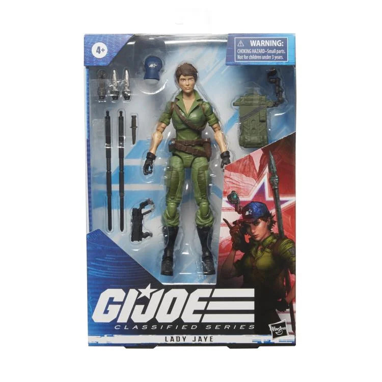 G.I. Joe: Classified Series Lady Jaye Action Figure - 6-Inch Collectible Toy with Accessories for Display & Play | Perfect for G.I. Joe Fans & Collectors