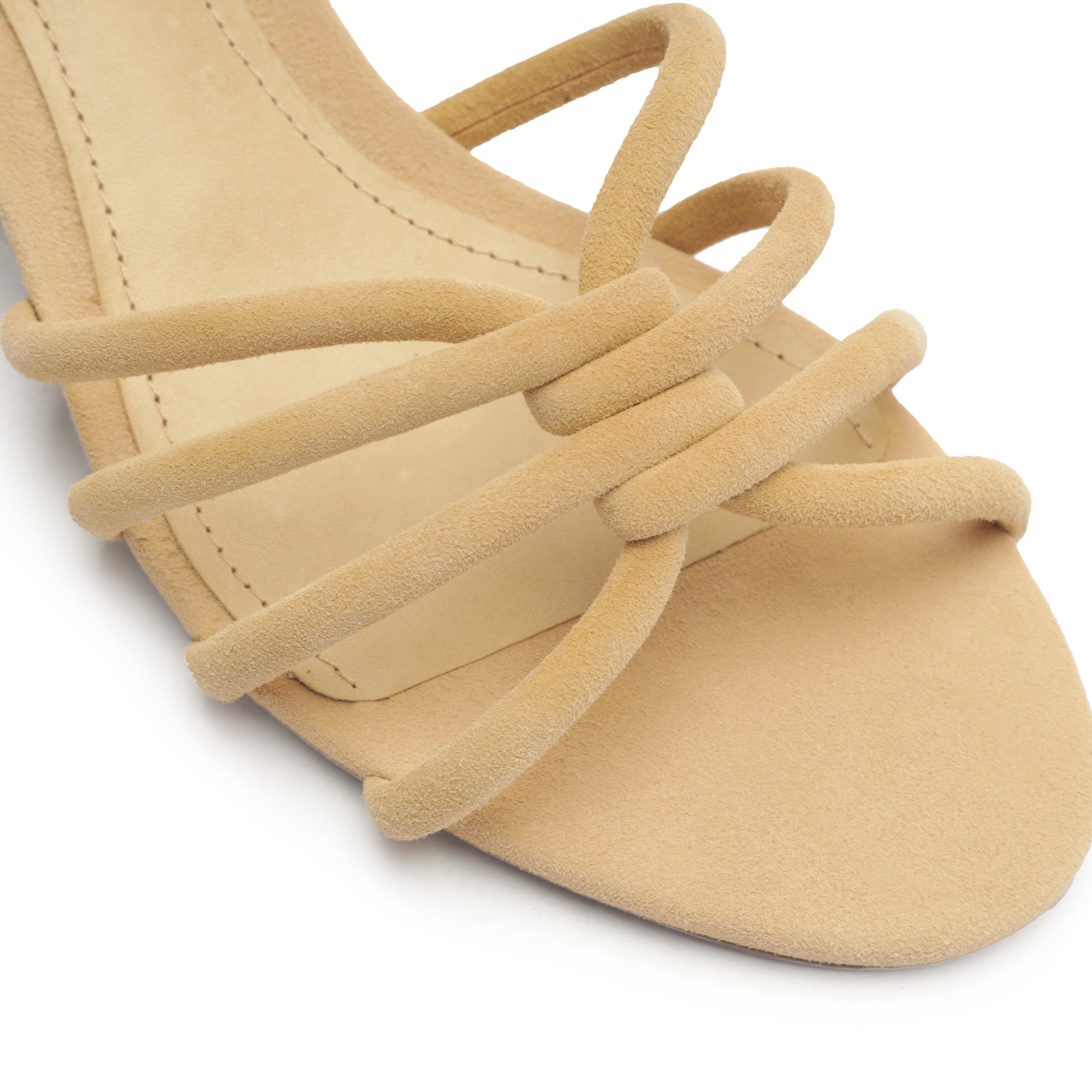 Rachel Block Leather Sandal - Women's Comfortable Chunky Heel Slide Sandals for Summer | Perfect for Beach, Vacation & Casual Outfits