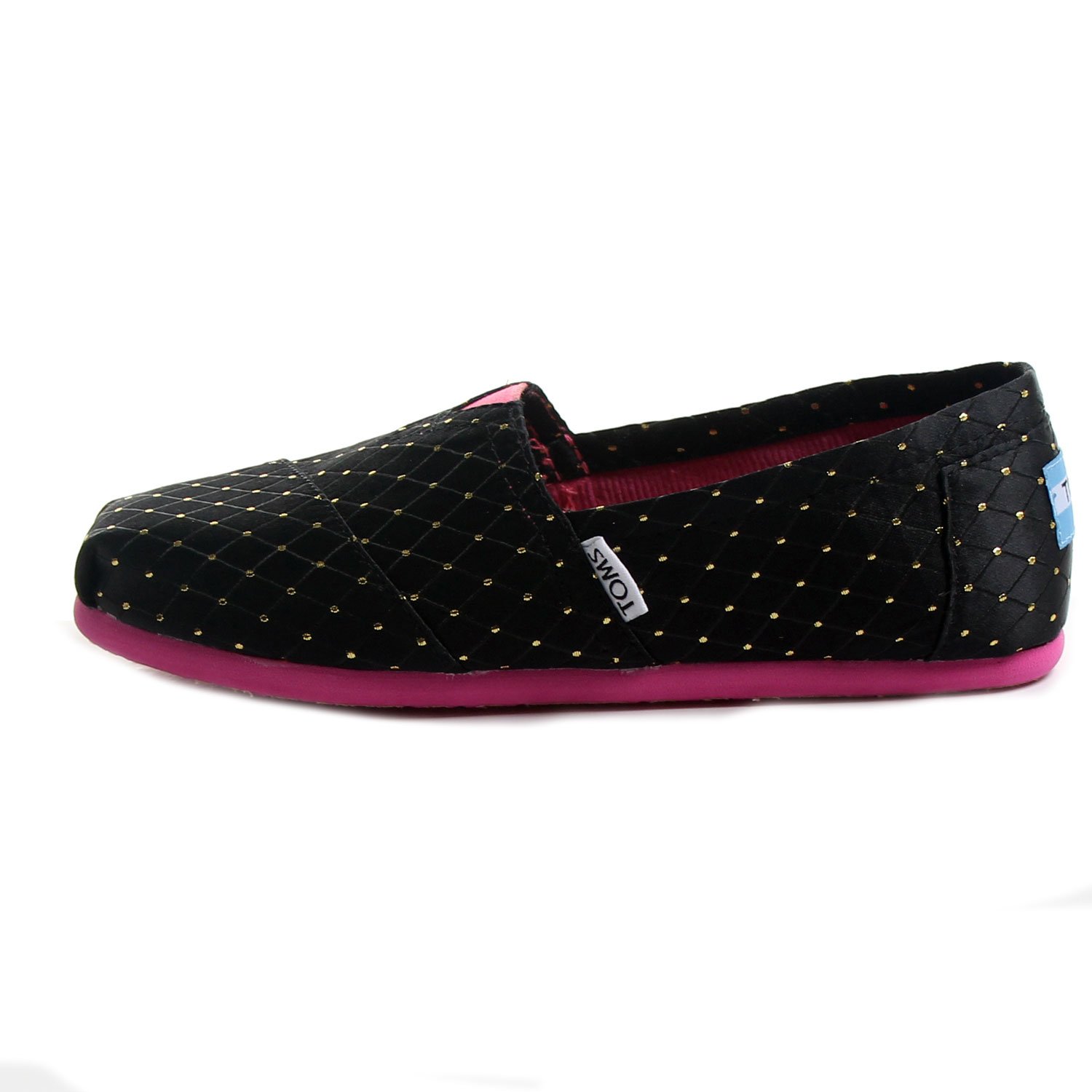 TOMS Kids Canvas Shoes - Black for Preschool Play