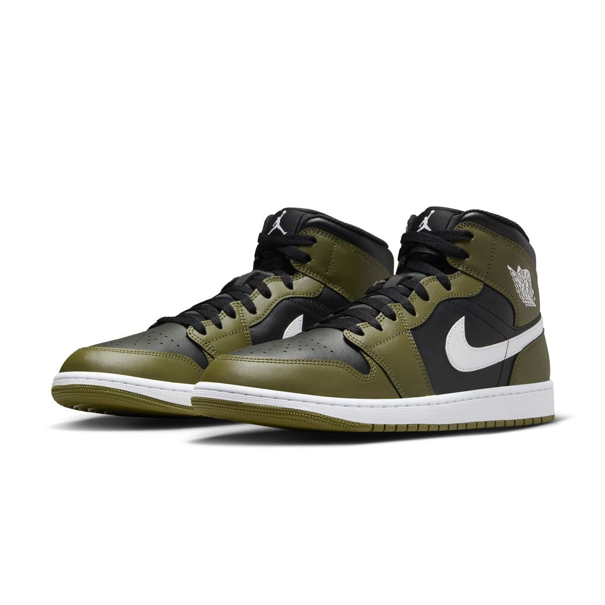 Air Jordan 1 Mid 'Sequoia' Basketball Shoes for Men - Retro Style Sneakers for Casual Wear, Street Fashion & Sports Performance