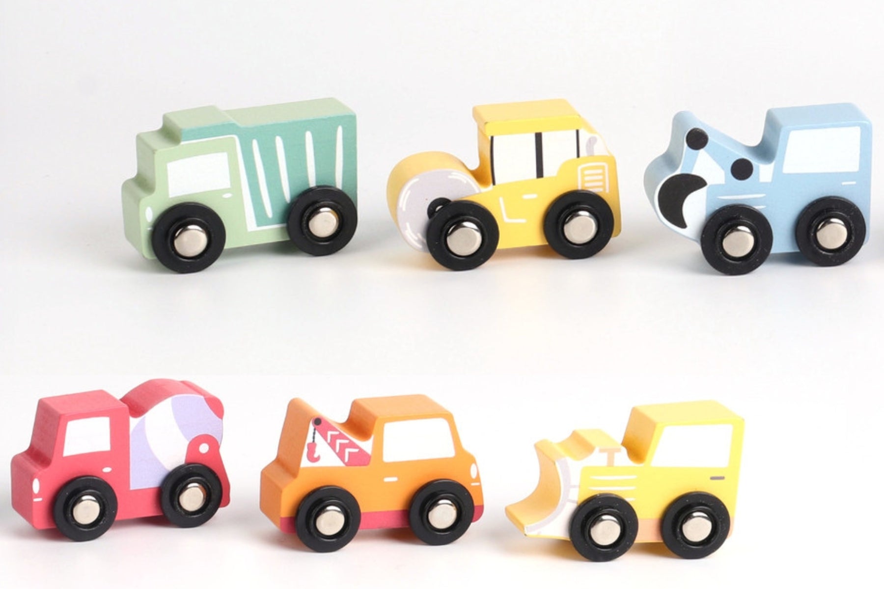 Kaper Kidz Little Constructors Vehicle Set - 24-Piece Construction Toy Trucks for Kids Ages 3-6 | STEM Learning Toys for Toddlers | Perfect for Pretend Play, Birthday Gifts & Daycare Activities