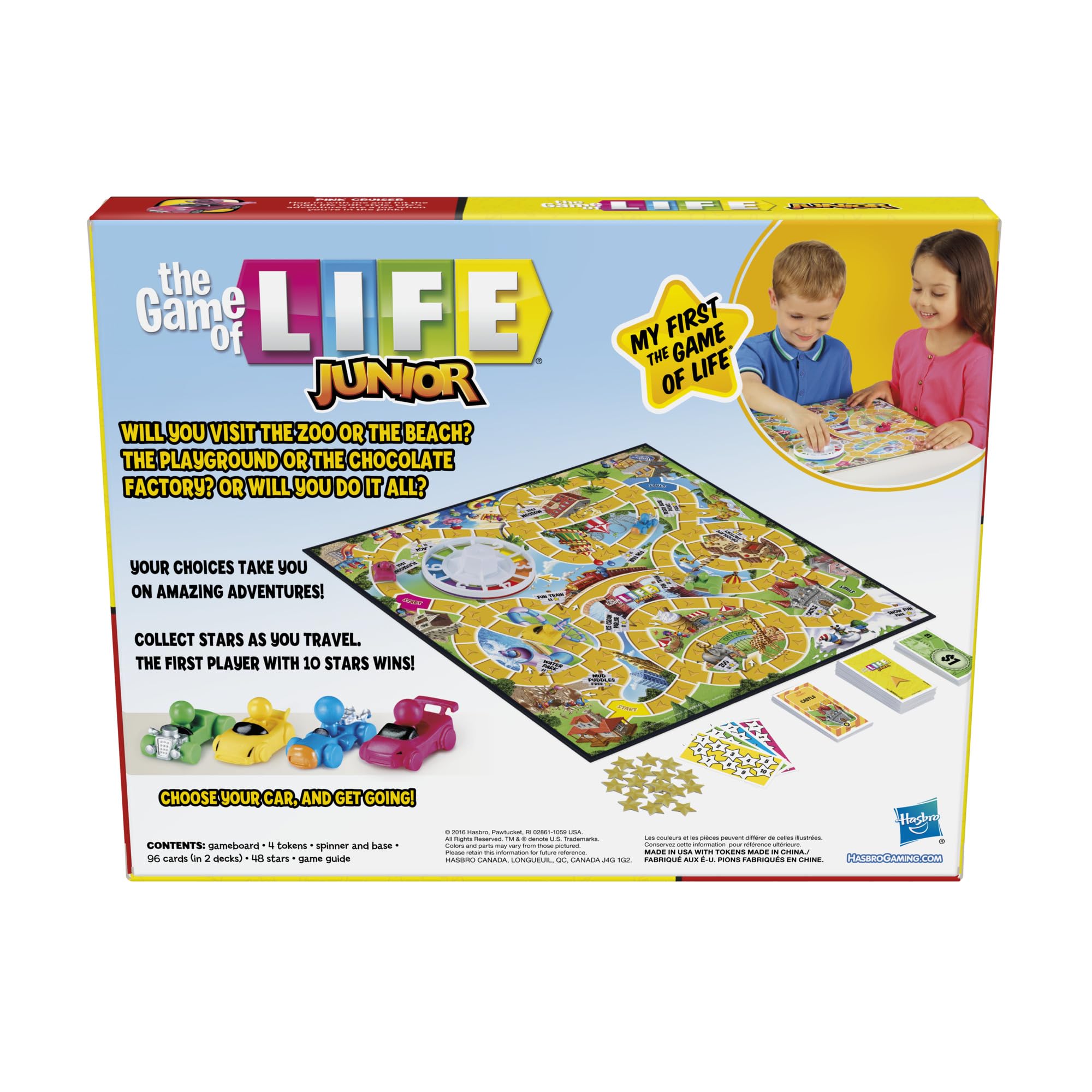 Hasbro Gaming The Game of Life Classic Board Game for Family Night - Amazon Exclusive Edition | Fun Strategy Game for Kids & Adults | Perfect for Parties, Gifts & Indoor Entertainment