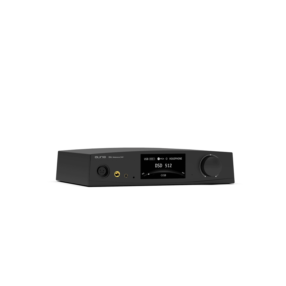 AUNE S9c Pro MQA 16× DAC with Fully Discrete Headphone AMP - High-Resolution Audio Decoder & Amplifier for Audiophiles, Home Theater & Studio Monitoring