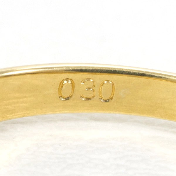 18K Yellow Gold Diamond Ring for Women - Elegant Solitaire Engagement & Wedding Band - Perfect for Proposals, Anniversaries, and Special Occasions
