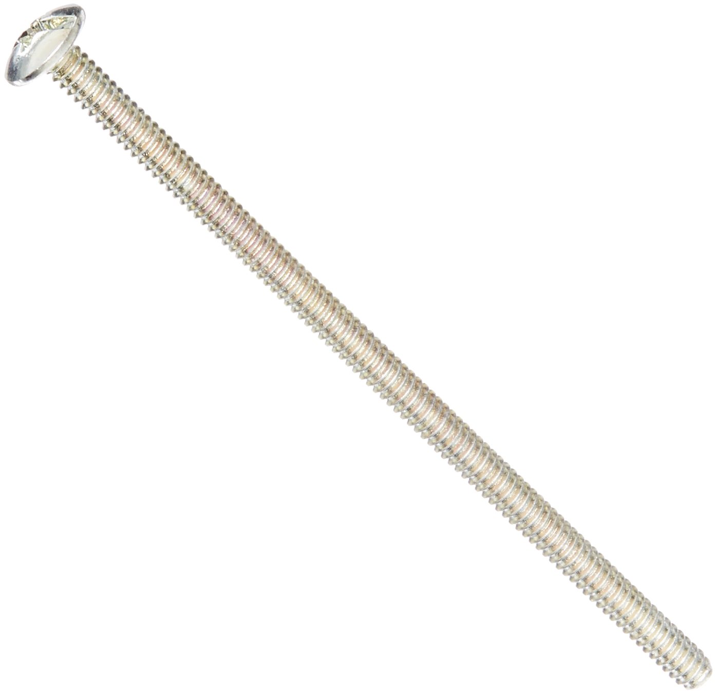 #6-32 Steel Truss Head Machine Screws - Zinc Plated, 3
