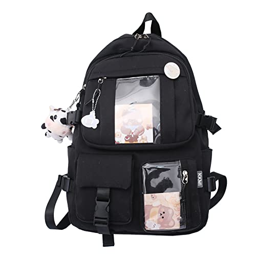 Cute Cow Backpack for Girls & Women - School, College & Travel Use