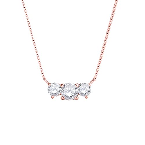 Rose Gold-White Diamond