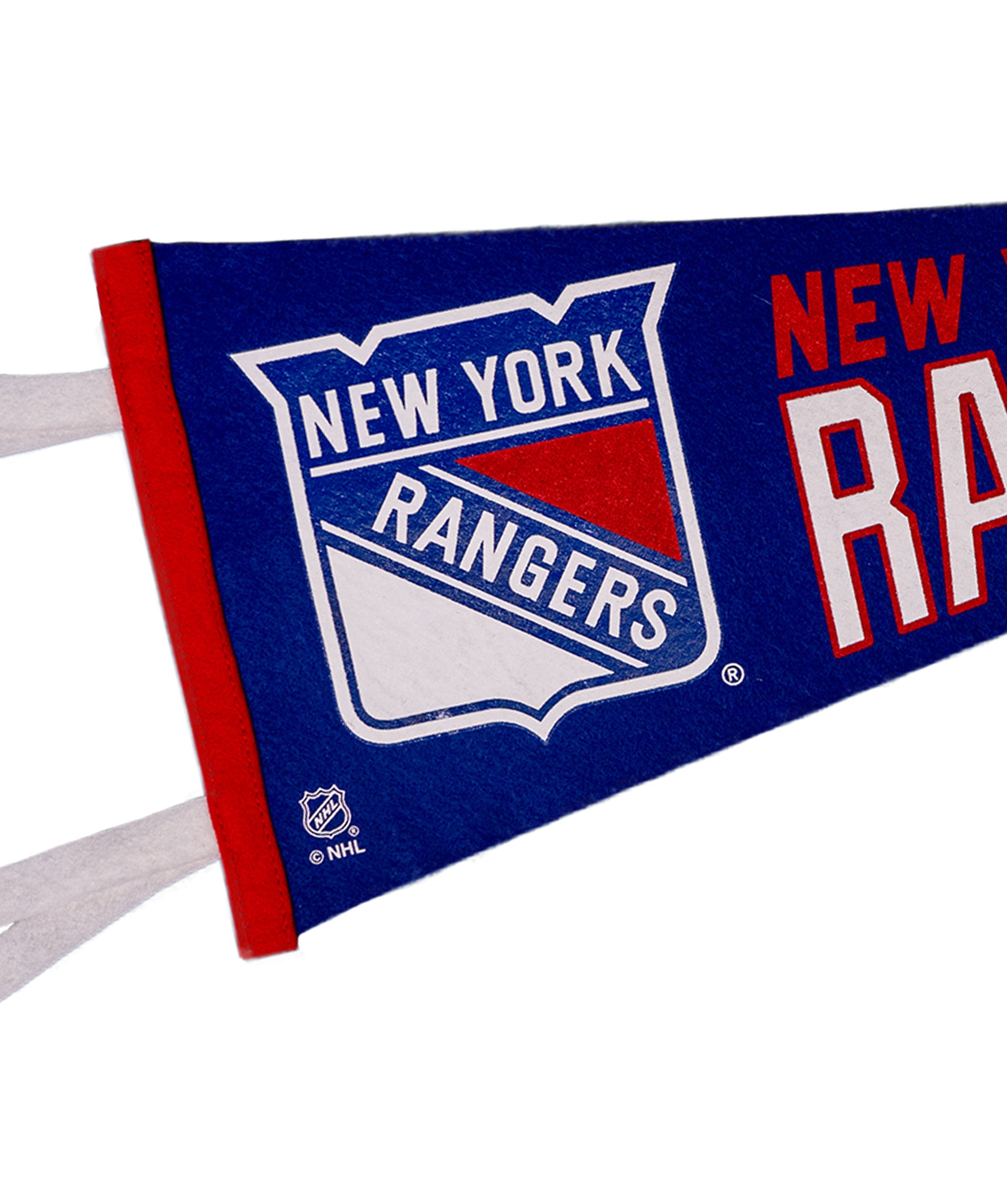 New York Rangers NHL Pennant - Premium Embroidered Hockey Team Banner for Wall Decor, Fan Gifts & Game Day Party Supplies
