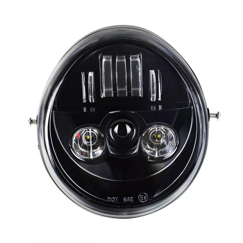 Eagle Lights V-Rod & Street Rod LED Projection Headlight - High Performance Motorcycle Lighting for Harley Davidson VRSC Models - Perfect for Night Riding and Enhanced Visibility