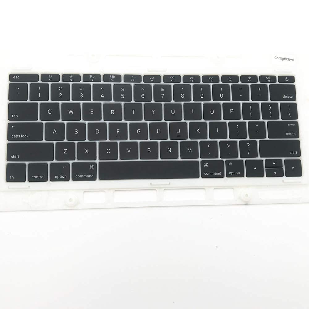 Premium US Keyboard Keycaps for MacBook Pro Retina A1706 A1707 A1708 A1534 (2017 Model) - Durable Replacement Keys for Typing & Gaming
