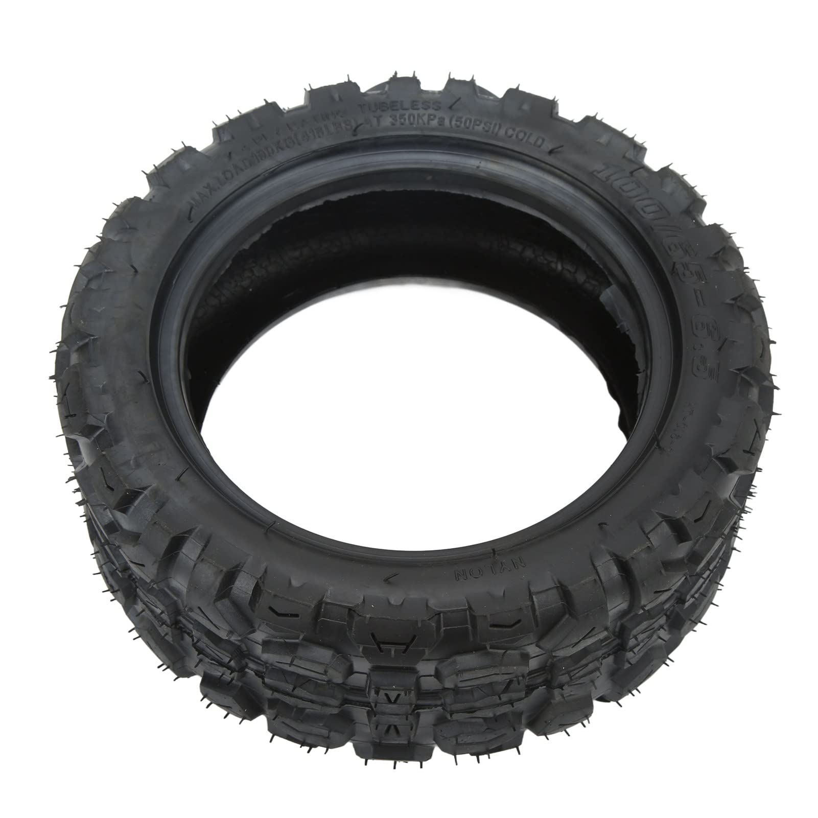 100/65-6.5 Electric Scooter Tire - Anti-Skid Thickened Rubber Vacuum Tire for 100/65-6.5 Electric Scooters | Durable Tubeless Design for Commuting & Urban Riding