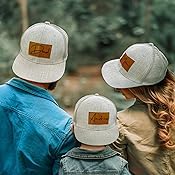 Personalized Toddler Baseball Caps with Names - Custom Trucker Hats for Boys & Girls - Father & Son Matching Hats for Outdoor Activities, Sports & Family Photos