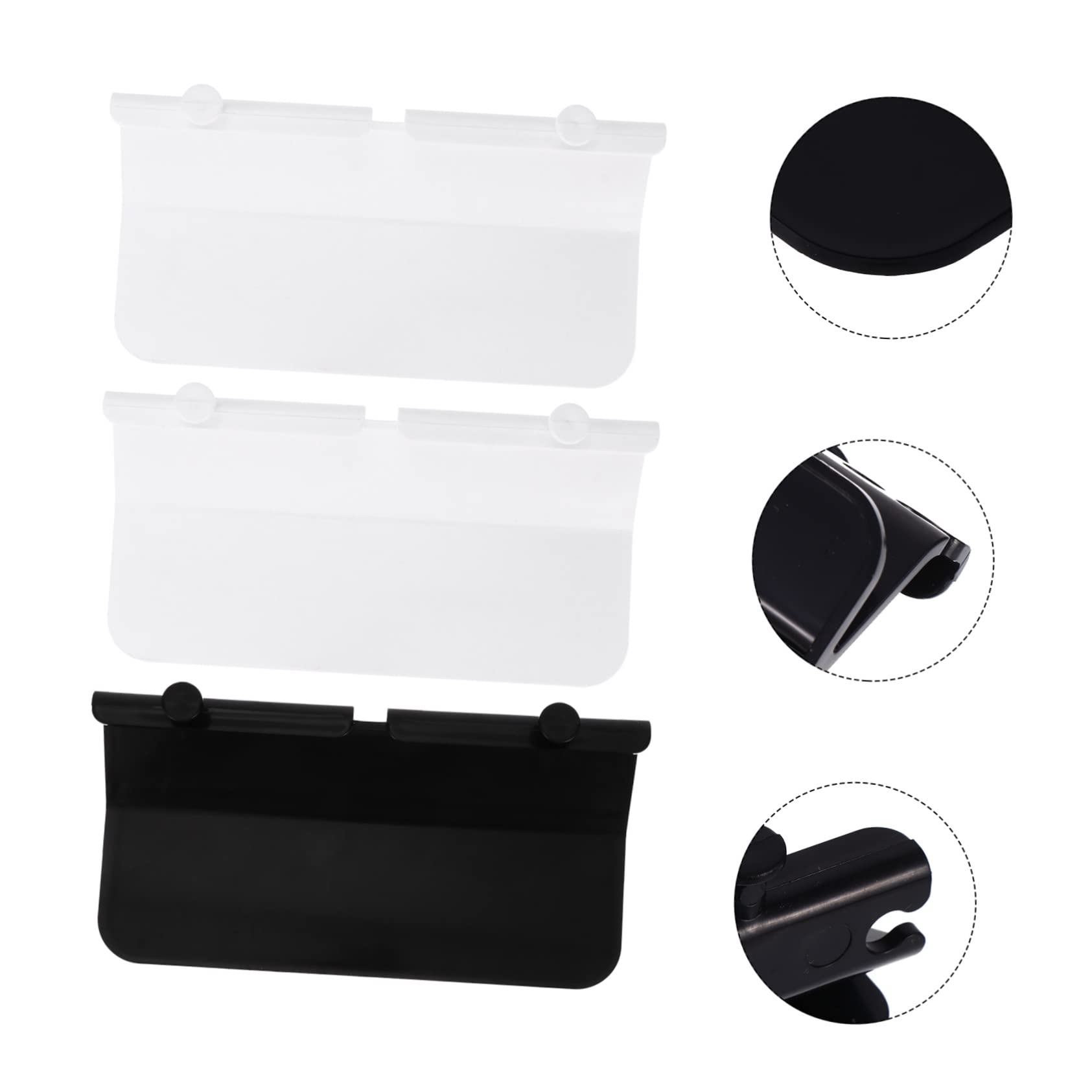 UKCOCO 6-Pack Adhesive Wall Mount Phone Holder - Universal Smartphone Bracket, ABS Plastic Phone Storage Rack for Home, Office, Kitchen & Bathroom Organization