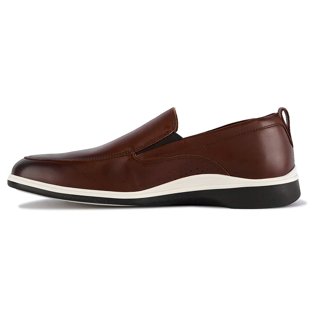 Comfortable Slip-On Shoes for Men & Women - Lightweight & Breathable Coffee Color Casual Loafers - Perfect for Walking, Travel, and Everyday Wear