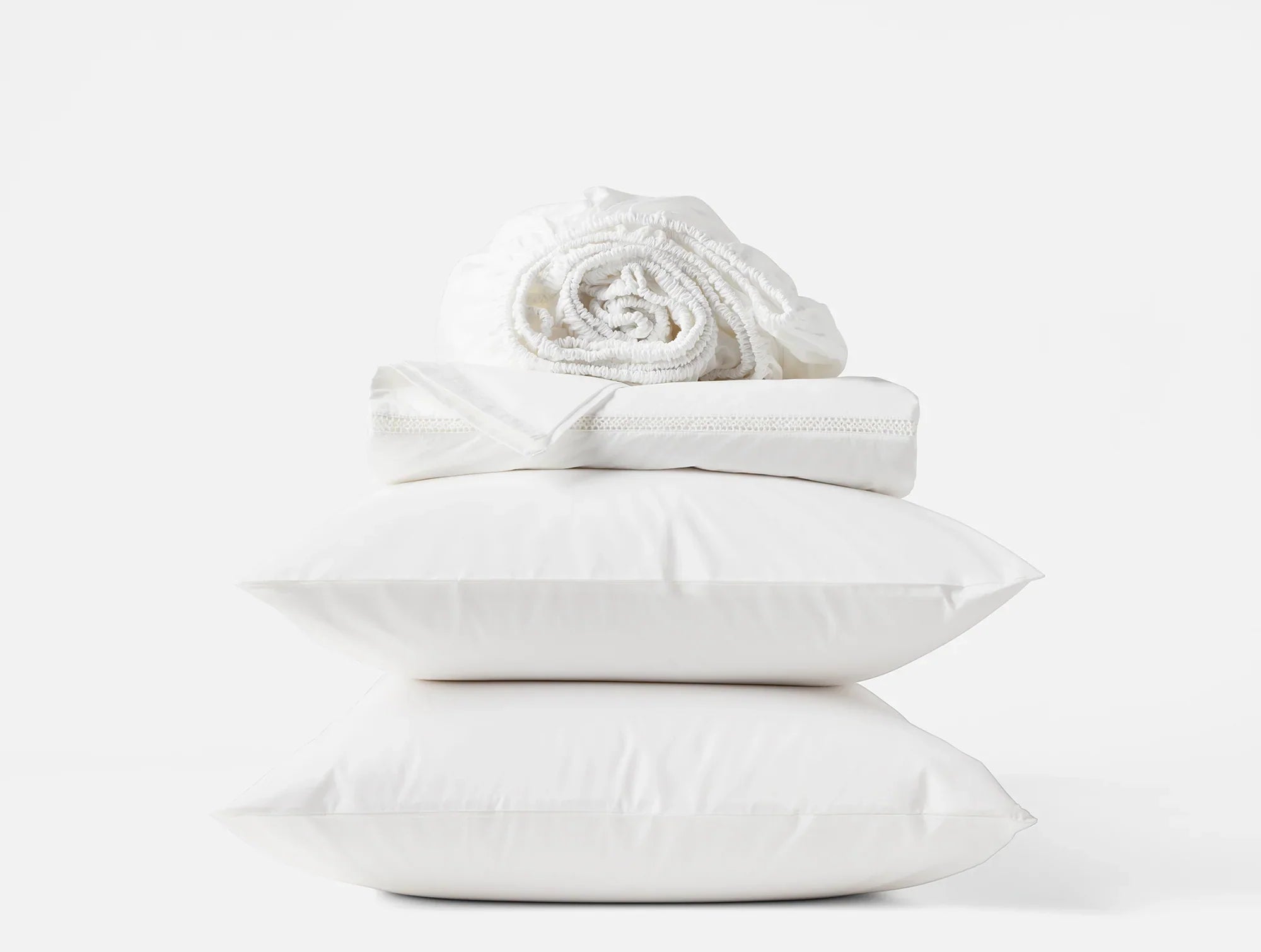 Premium 100% Organic Cotton Percale Sheet Set - Breathable, Soft & Durable Bedding for All Seasons - Perfect for Home, Hotel & Airbnb Use