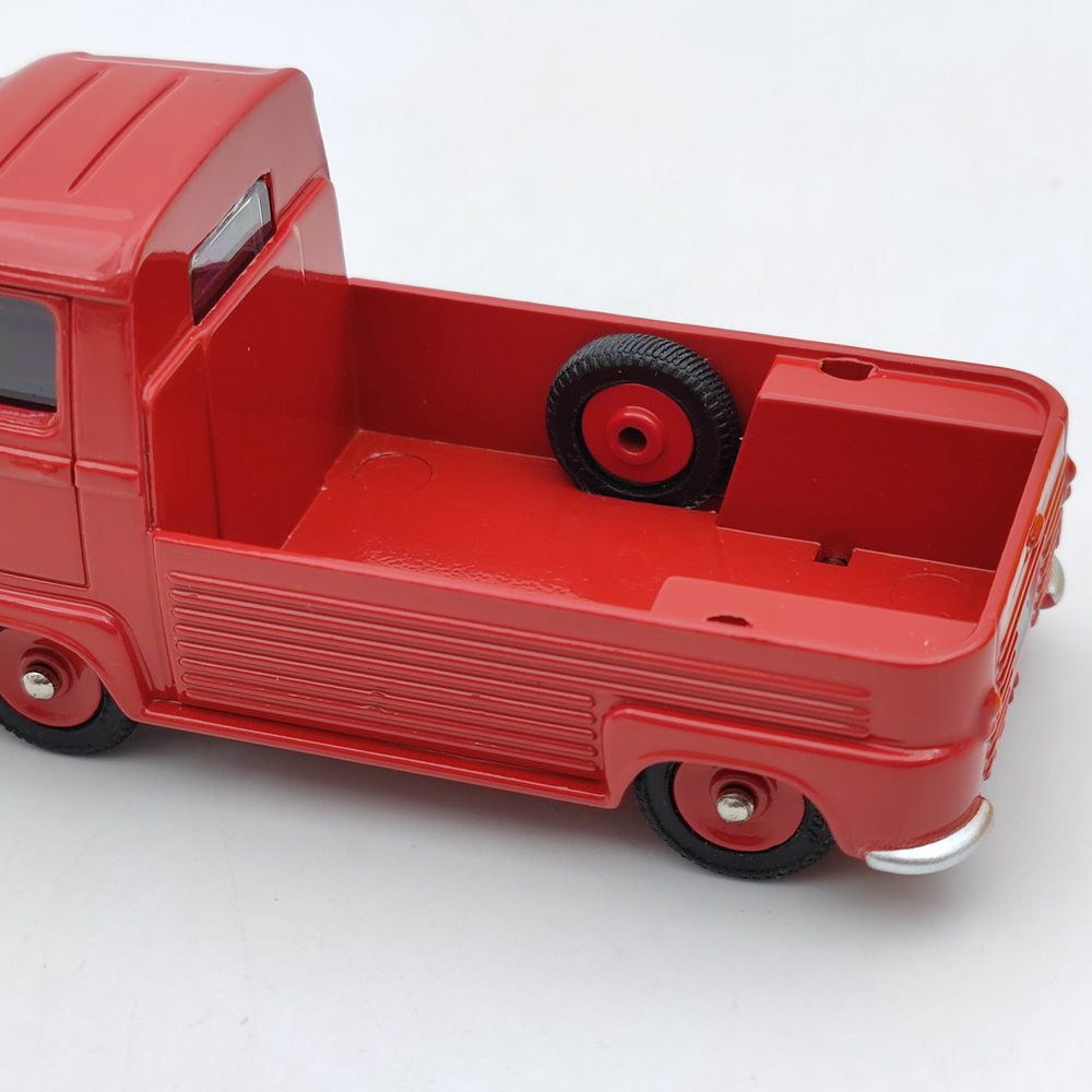 DeAgostini Dinky Toys 564 563 Red Miroitier Estafette Renault Cabine Vitree Diecast Model Car - 1:43 Scale Vintage Collectible Vehicle for Display & Gift Giving