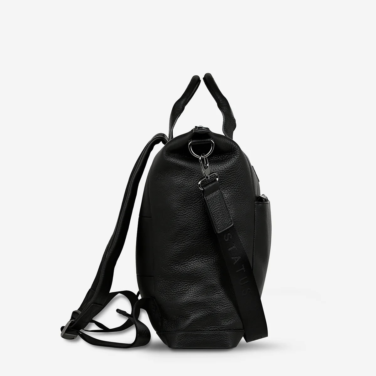 Status Anxiety Comes In Waves Bag - Stylish Black Crossbody Purse for Women | Perfect for Work, Travel & Everyday Use