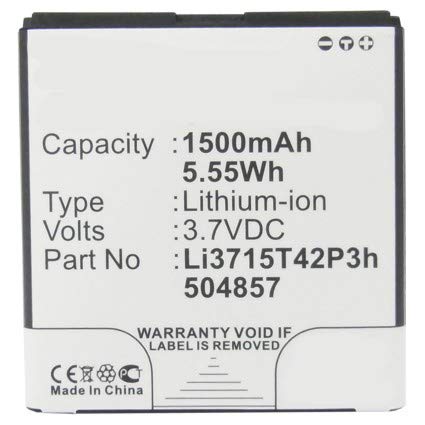 Synergy Digital 1500mAh Battery for ZTE Open C - Long Lasting Power for Daily Use