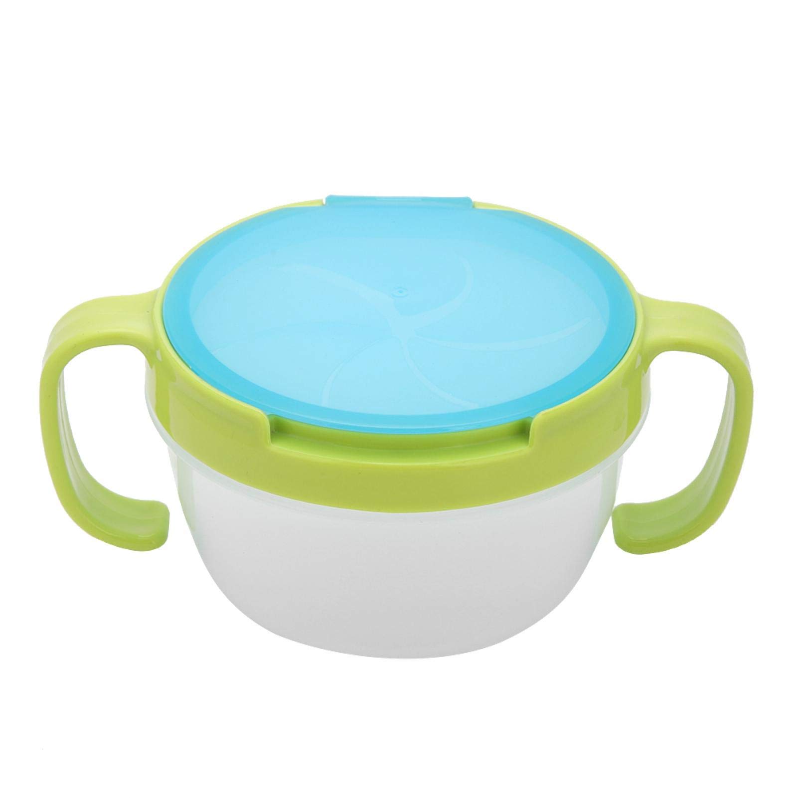 3NH® Round BPA-Free Candy Jar with Dual Handles - Safe & Durable Candy Storage Container for Kids, Toddlers, Boys & Girls - Perfect for Home, Party Favors & Classroom Treats (Green)